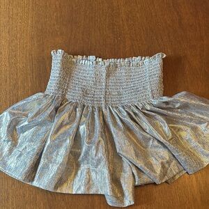 KOCH silver  Metallic Women's Skirt
